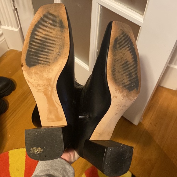 COPY - Alohas black vegan leather knee high boots - Picture 6 of 9